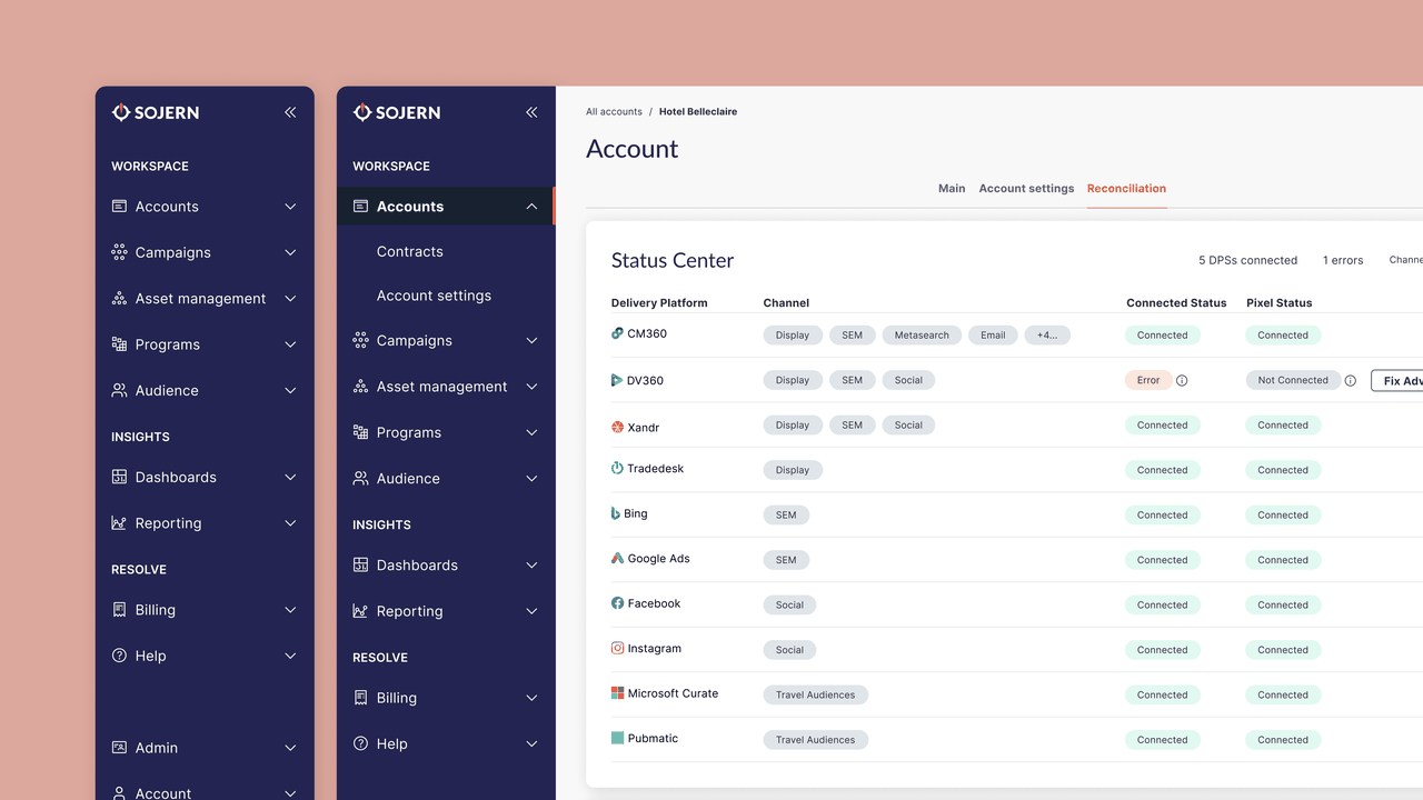 Consolidating Email on Commission into Ad Portal